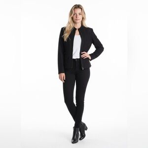 Style & Co  Black Zip-Up Jacket